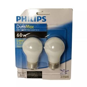 3-2 packs Philips Duramax A-15 60w Fan Bulbs